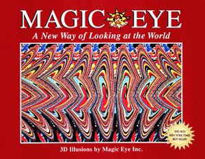 boopbeebop's tweet photo. Serious question, are there really secret images in these Magic Eye books or was everyone in elementary school just gaslighting each other? https://t.co/Co6NvotERM