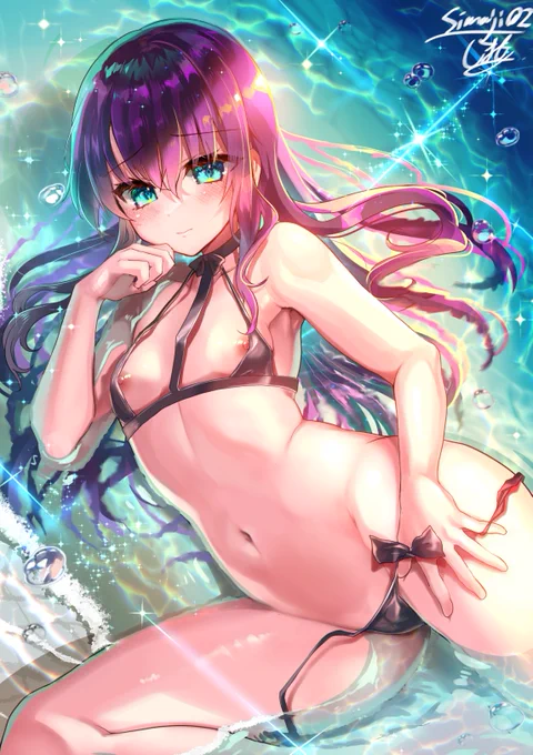 「こ…こんなところで…恥ずかしいです…」 