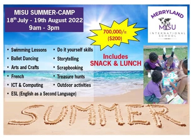 MerrylandU's tweet photo. Summer camp is on! It's not too late to join us for some summer fun like outdoor games and swimming. Hope to see you soon!

 #summercamp #internationalschool #Cambridge #earlylearning #earlychildhooleducation #Misu #entebbeuganda #EntebbeAirport https://t.co/DgAHDQfs7h