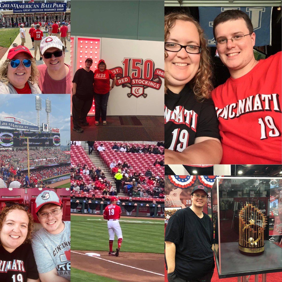 In honor of the #AllStarGame tonight, here’s some memories of us at some <a href="/reds/">Cincinnati Reds</a> games and Redsfest. We love watching the Reds in person or at home. ⚾️🏟🧢
#cincinnatireds #baseball #summer #hopingtoadopt #adoptionjourney #hopefuladoptiveparents #homestudyapproved #modernfamily