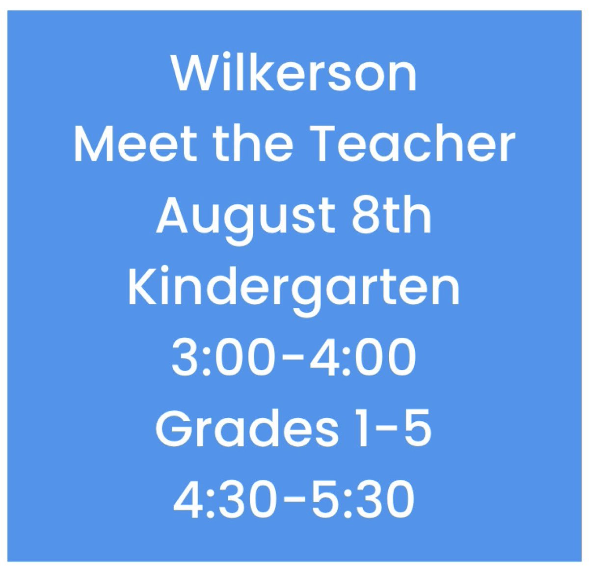 We can’t wait to see our students and their families! <a href="/WilkersonElem/">Wilkerson Elementary</a> <a href="/JCPSKY/">JCPS</a> <a href="/WatsonLane069/">Watson Lane Elementary</a>