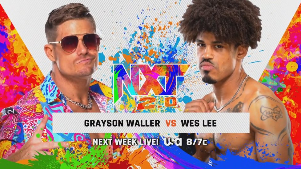 WWE NXT 2.0 for 7/26/22