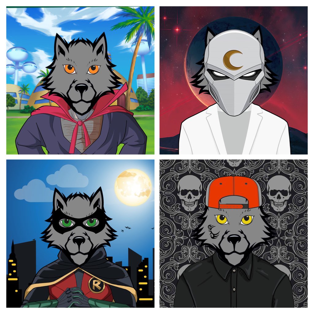 SukunaCrypto_'s tweet photo. Newest uploads to the collection. Which one is your favorite? ๐ #WolvesOfEthereum ๐บ https://t.co/L164F1M5o3 #NFTart #NFTartist #NFTCommmunity https://t.co/HK1Qd4e559