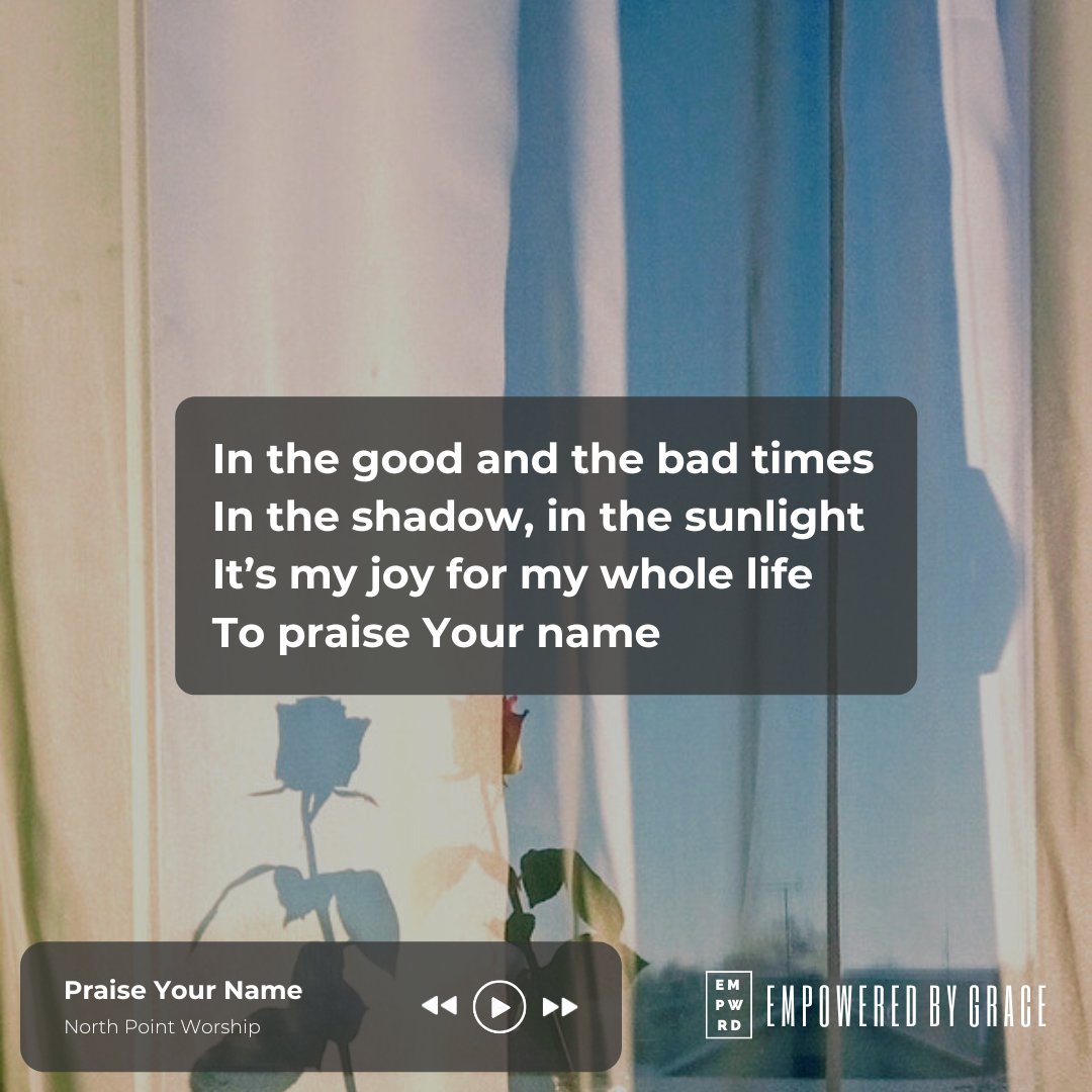 _empwrdbygrace's tweet photo. Seasons may change and the sun may rise or set, but what should be always constant is always giving all our worship and all our praise to the Name above all names. ❤

#EmpoweredByGrace | #ThursdayTrack https://t.co/l64dqPEf3q