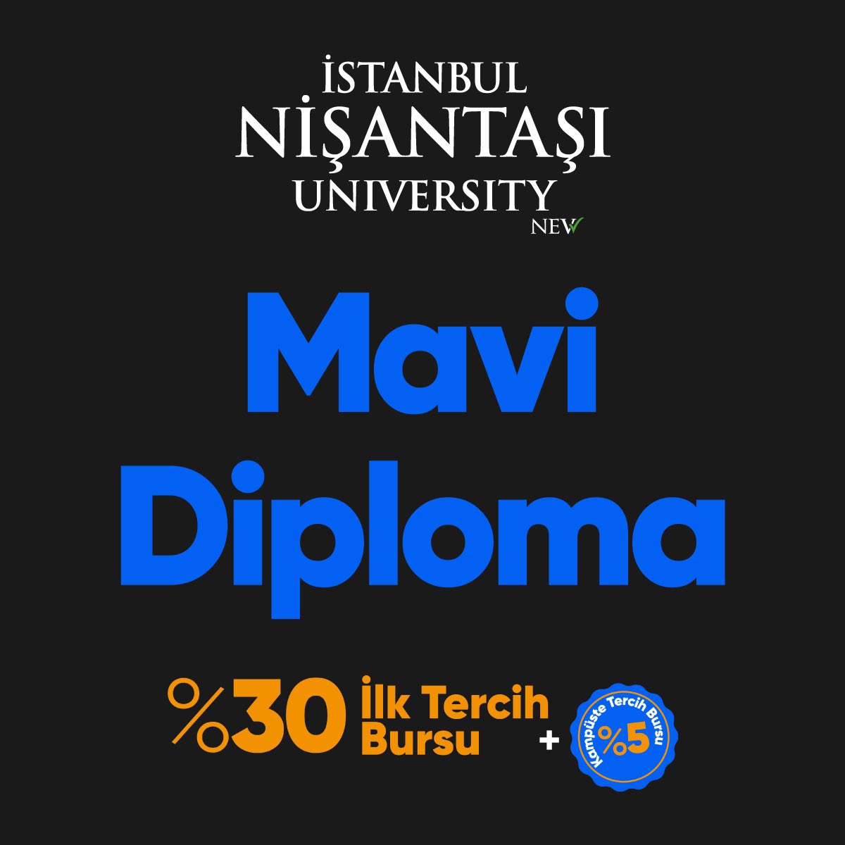 2022 YKS Tanıtım Günleri başladı!

Bugünden itibaren 5 Ağustos’a kadar üniversite tercihini yapmak için seni NeoTech Campus’e bekliyoruz.

#MaviDiploma
#İstanbulNişantaşıUniversity #ÖSYM #2022YKS