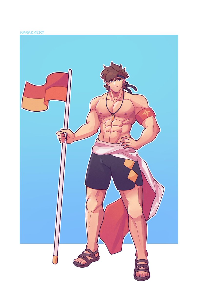 BARAKKERY's tweet photo. I drew a summer outfit for Shiro in a summer themed collab! Thank you for inviting me @wererdraws
Check out everyone's works too yall >w <
#FESummer https://t.co/n5HjvRukCk