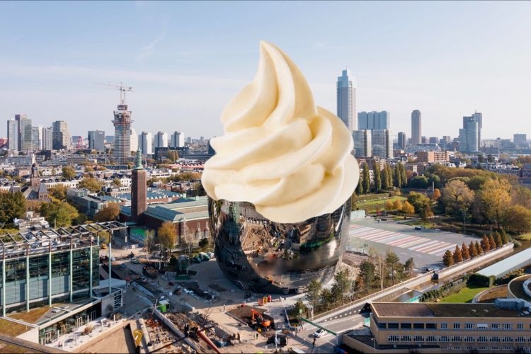 It hot in Rotterdam ☀️ So what about some delicious ice cream?🍦​​​​​​​​
What's your favourite ice cream shop in Rotterdam?

#rotterdammakeithappen

📷 @publisophy @ossipvanduivenbode <a href="/MVRDV/">MVRDV</a> <a href="/boijmans/">Museum Boijmans Van Beuningen</a>