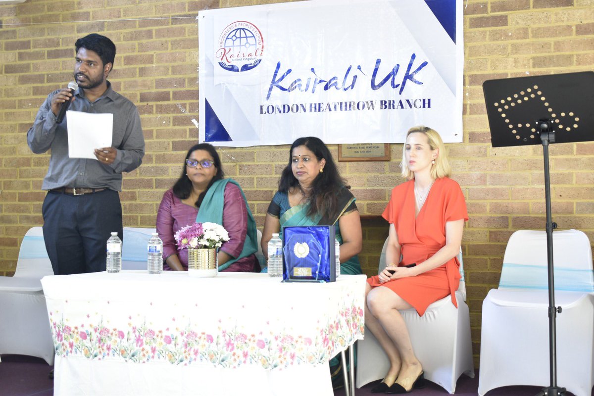 Privileged to receive CNO Silver award this year. Thank you Karen Bonner, BHT for nominating me. I am  delighted  that I am honoured by Kerala health minister, Hillingdon Malayalee  association and Kairali UK for receiving this award.Thank you all  for the continuing support.