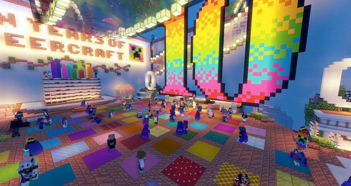 Uzivatel マインクラフト 日本公式 Minecraft Japan Na Twitteru マインクラフト内でlgbtq コミュニティの歓迎の場として立ち上げられたqueercraftをご紹介します サバイバルサーバーに初めて参加した人は クッキーを無料でもらえたり 家を立てるまで7泊も宿に