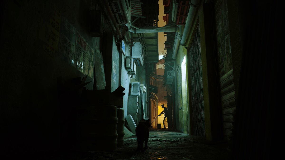 bsetaro's tweet photo. Freakin' gorgeous! #PS5Share, #Stray https://t.co/MBiT2dRr9X