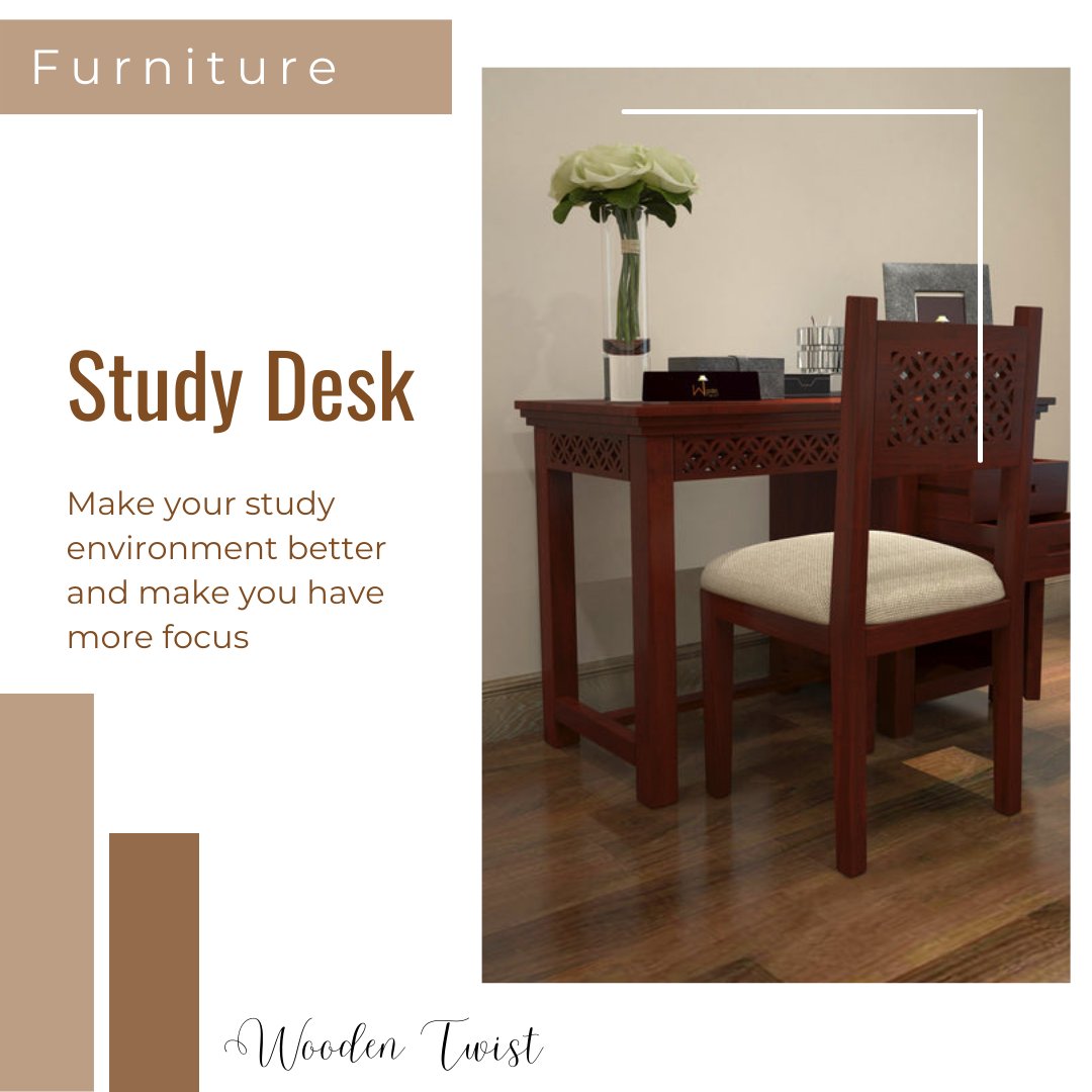 woodentwist's tweet photo. The Stunning Pair of Study Table and Chair in Teak Wood is a blessing for both Professionals and Students. Get yours Now.
#studytable #StudyChair #studydesk #studydecor #teakwood #woodentwist #furniturewithatwist #brownfurniture #woodenchair #woodenfurniture #workspacedesign https://t.co/P4JYdgzTiP
