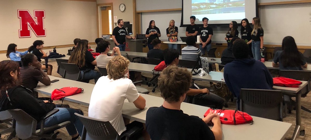 Excited to have our DREAMBIG program underway <a href="/NebraskaBiz/">Nebraska Business</a> - only wish I was there to welcome and support all of the amazing prospective students and our student mentors.
