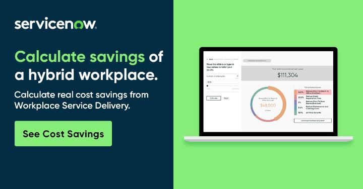 mederic's tweet image. The Value Calculator can help quantify real cost savings of implementing Workplace Service Delivery across your organization.
spr.ly/6016zvAlm
