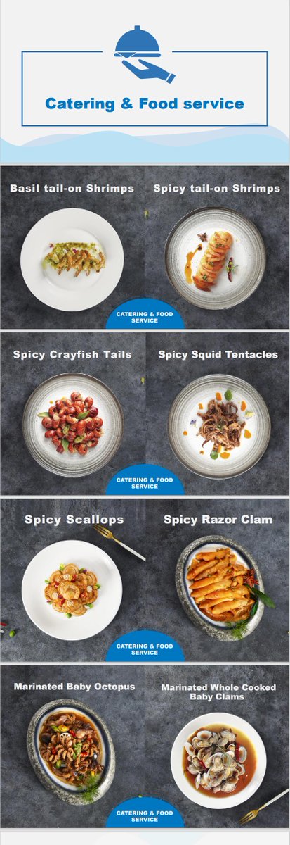 BillionFishFish's tweet photo. Customized Ready-to-Eat Seafood Specialist in China
For retail!!
For catering!!
#readytoeat https://t.co/wlNQ12AMLP