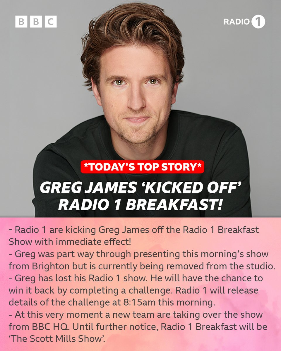 🚨 #BREAKING Radio 1 News! 🚨

Listen now on @bbcsounds 🔊 bbc.co.uk/radio1