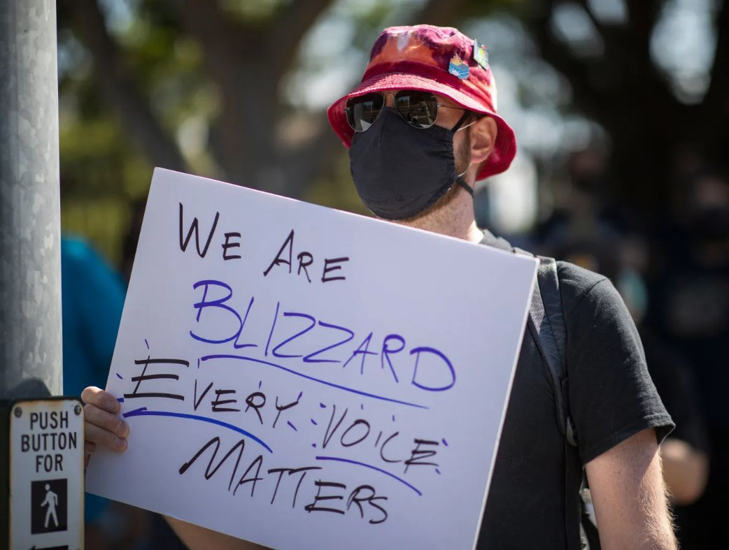 QA testers at Activision Blizzard in Albany want to follow the example of the Raven Software team, who unionized in May by joining the Game Workers Alliance and Communications Workers of America.
#Blizzard #Activision