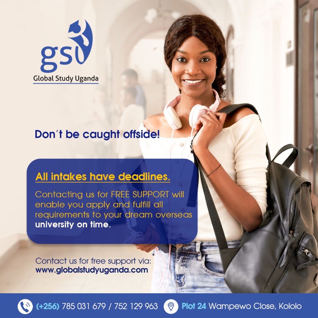 globalstudyug's tweet photo. Don’t be caught offside!

All intakes have deadlines! Don’t be left out. 

Contact us for free support today by visiting our website https://t.co/8Rff4j01dG

#GSU #UniIntake #SeptemberIntake #DecemberIntake #JanuaryIntake #wednesdaythought https://t.co/cspPPJKED6