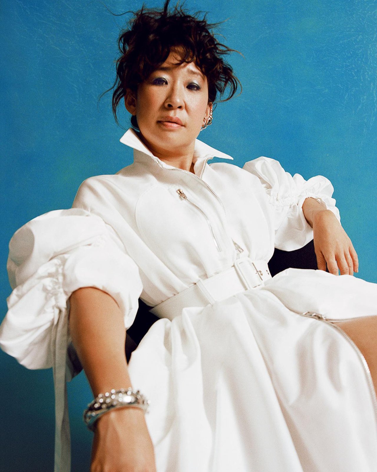  Sandra Oh is over half a century old and looks goodt. 
Happy Birthday Queen  