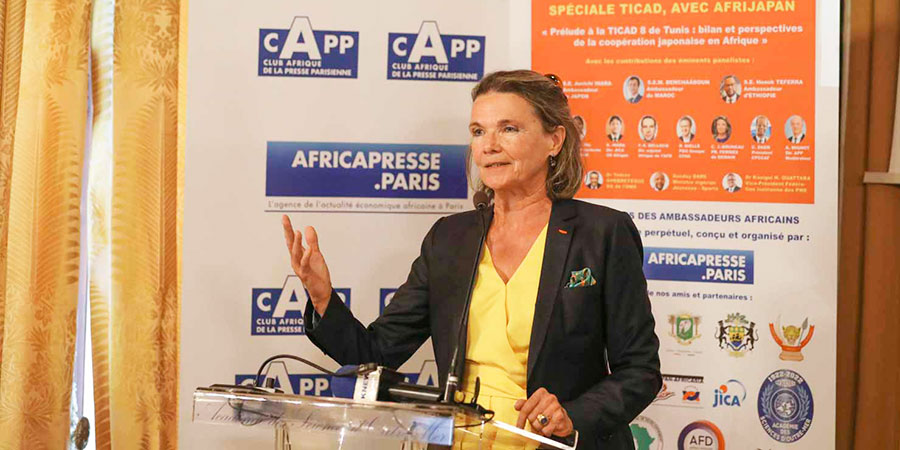 TICAD-JICA-AFRIJAPAN/Christine JOUAN-BRUNEAU, Présidente Femmes de Demain : « La femme est l’avenir de l’Afrique ! » tinyurl.com/2p85yzze <a href="/FDDA_DiaspoEU/">Femmes de Demain Afrique Diasporas Europe</a> <a href="/jouan_bruneau/">jouan bruneau christine</a> <a href="/jica_direct_en/">JICA - Japan International Cooperation Agency</a> <a href="/ticad_official/">外務省（MOFA）× TICAD（アフリカ開発会議）【Official】</a> <a href="/DjuliusD/">Denis J. DESCHAMPS</a> <a href="/cpccaf/">CPCCAF</a> <a href="/BlekaFerdinand/">Ferdinand BLEKA</a> <a href="/eric_adja/">Eric Adja</a> <a href="/d_restino/">Dominique Restino</a> <a href="/CCI_Paris_IdF/">CCI Paris IdF</a>