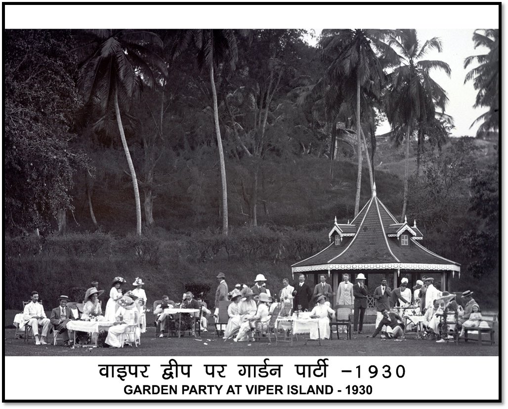 Garden Party at Viper Island - 1930
.

#astoundingandaman #cellularjail #portblair #andamannicobar #andamandiaries #kalapani #incredibleindia #freedomfighter #islandparadise #islandlove #history #independencefighters #peace #jail #photography #instatravel #ancienthistory