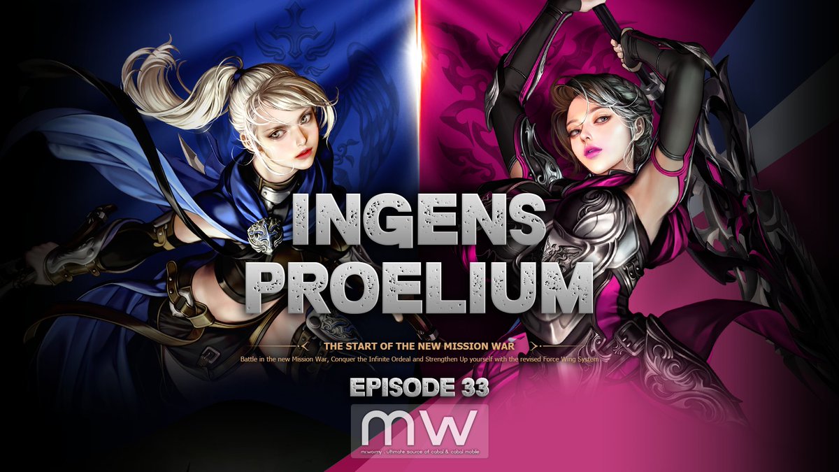 Mr_Wormy's tweet photo. #Episode33 Injens Proelium is officially released for #CabalKR today 20-Jul-2022 with New Mission War: Injens Proelium 🥷, Infinite Ordeal 🌋 and Force Wing Renewal 🦋
#MrWormy #Cabal #CabalOnline #CabalTranscendence #WormyCabal #CabalEP33 #CabalEpisodeXXXIII #COKR #CabalOnlineKR https://t.co/m8KwgpAFIm