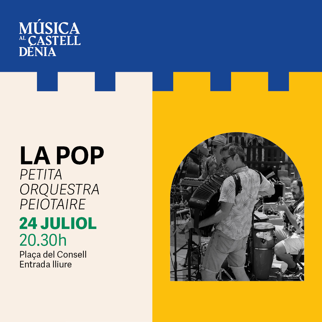 LaPOPtwitt's tweet photo. 🎶 El programa del 30 aniversari del festival Música al Castell de #Dénia és 🔝

8 concerts en 8 dies, del 21 al 31 de juliol. I nosaltres estarem diumenge 🤟✌️. Vos esperem a totes i tots, bona festa, música i mar

📅 24 juliol, 20h30, pç. del Consell
ℹ️ https://t.co/pOl4nkCoUp https://t.co/X9lS3LLjwq