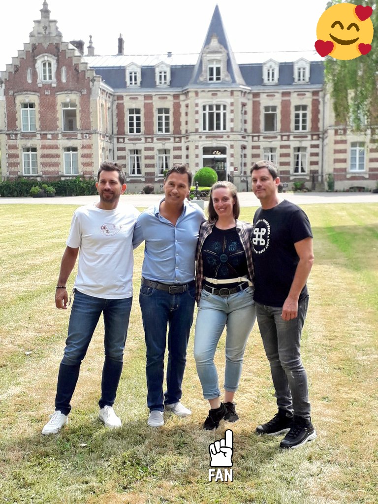 ViviFromFrance's tweet photo. .Wonderful #MeetAndGreet with @iamNathanMoore @iamSteveHart and @calcooperwa #WorldsApart in this magical place just 6 days after my birthday... 🎉 You made me so happy guys!! 🥰 THANK YOU AGAIN AND AGAIN ❤ LOVE YOU #NathanMoore #SteveHart #CalCooper MERCI !! 😘 https://t.co/eYflkdNF0a