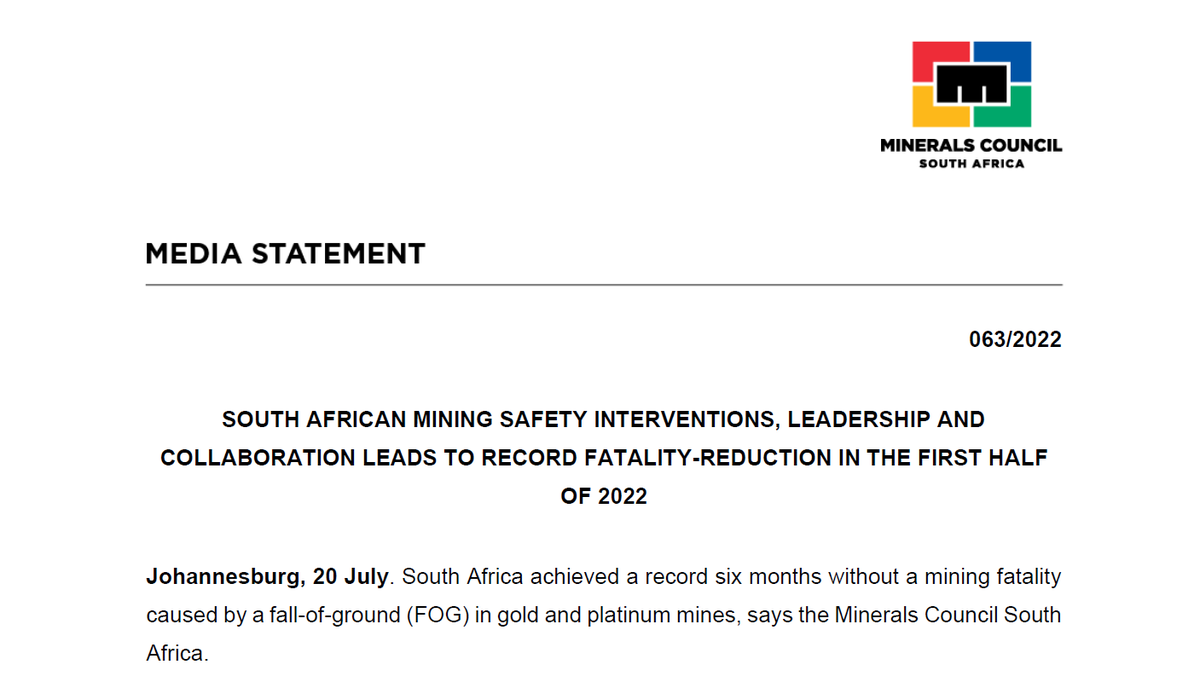 Minerals Council South Africa tweet media
