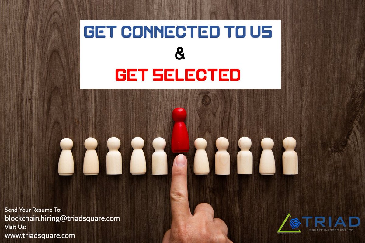traidsquare1's tweet photo. Close an interview and leave a lasting impression. Since a decade, Triad Square is in this profession. 
#hiring #jobs #recruitment #jobsearch #job #nowhiring #recruitment #career #employment #careers #work #hr #hiringnow #jobseekers https://t.co/WfNpZi9lgT