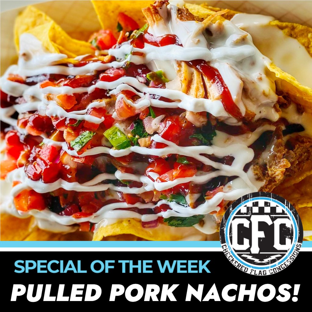 The #CFC Special of the Week this Saturday Night will be Pulled Pork Nachos!