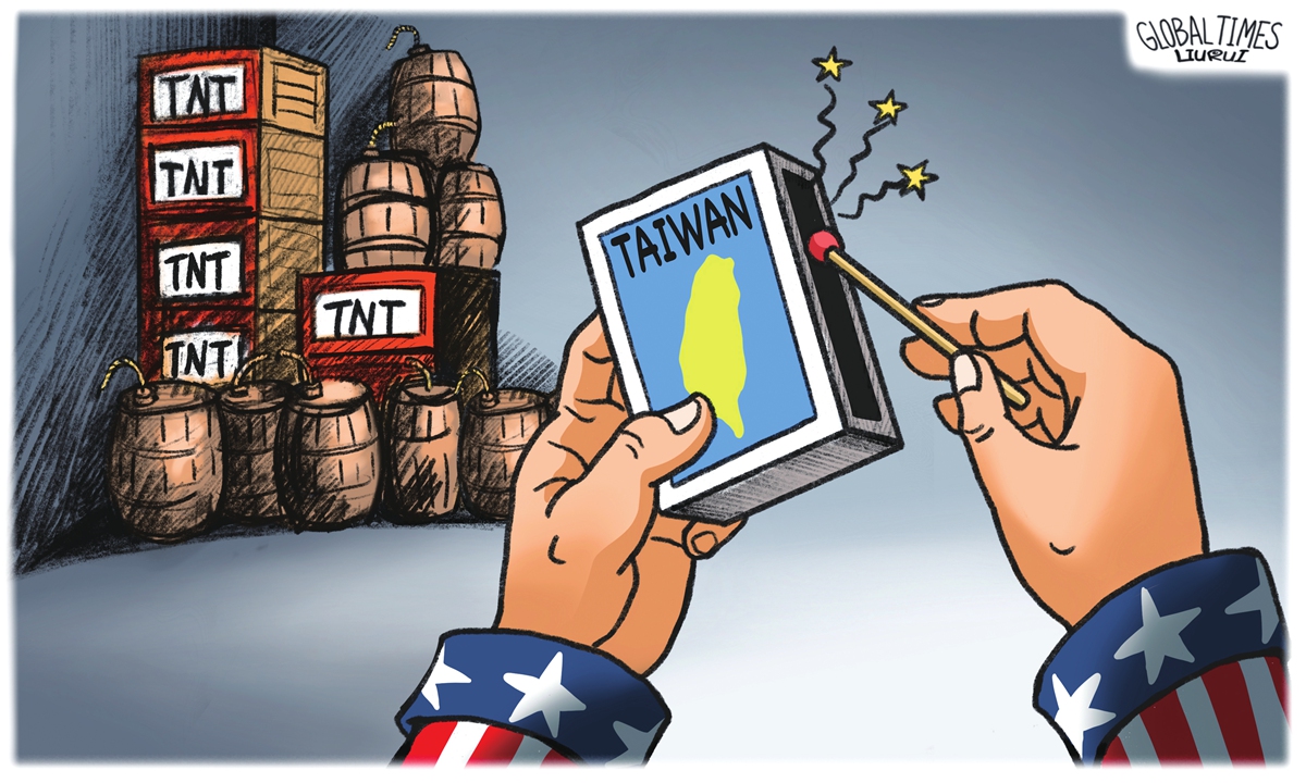 zhang_heqing's tweet photo. Playing with fire on Taiwan question can ignite conflict https://t.co/1xTSSeSBnY
