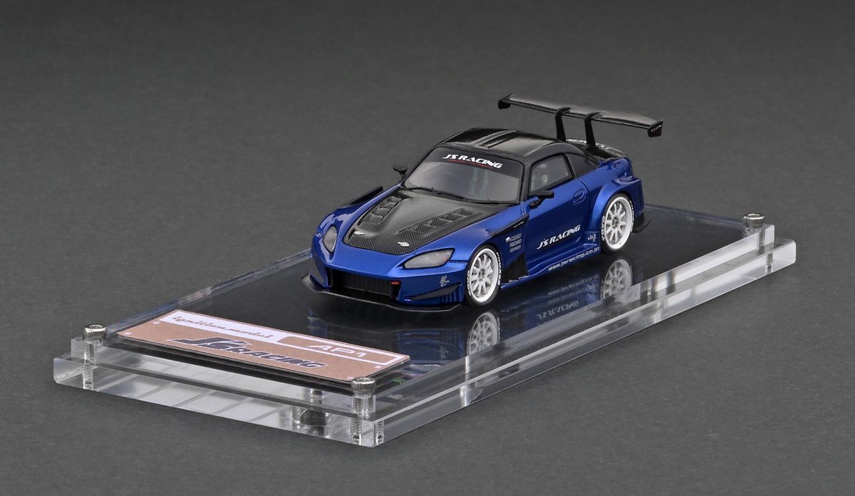 ignition_model's tweet photo. IG July delivery! 

IG2561
1/64 Scale
J'S RACING S2000 (AP1) Blue Metallic

https://t.co/ZbvG0Juwpd

#ignitionmodel #イグニッションモデル #164scale
#honda #s2000 #jsracing 
#jdm #tuningcar https://t.co/rJ4v350NZW