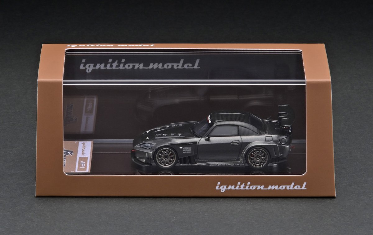 IG July delivery! 

IG2560
1/64 Scale
J'S RACING S2000 (AP1) Gun Metallic

ig-model.online/collections/ig…

#ignitionmodel #イグニッションモデル #164scale
#honda #s2000 #jsracing
#jdm #tuningcar