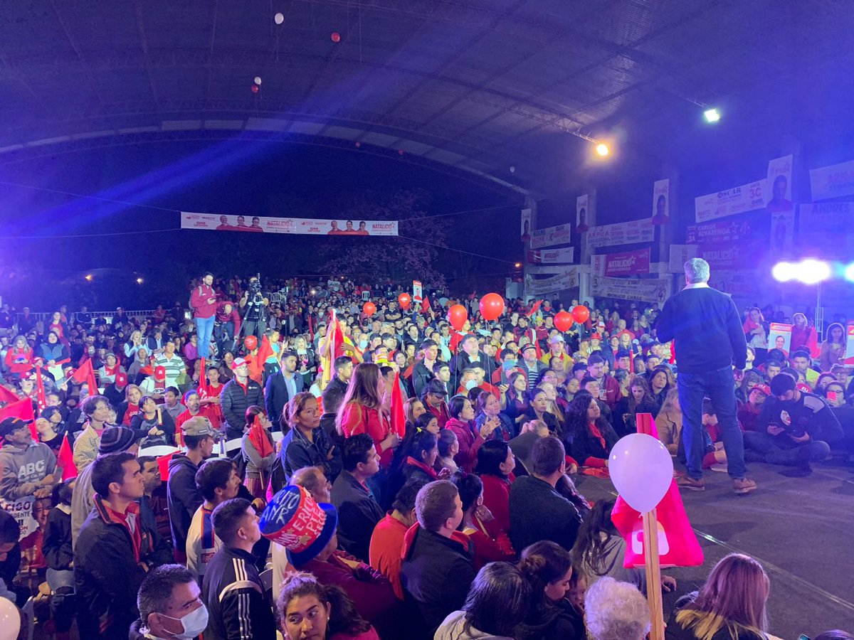 lacostasoy's tweet photo. ℹ️nfo política. Lanzamiento de la candidatura de @DaniCenturionpy para diputado por Capital. La seccional 18 fue escenario del acto con presencia de @MaritoAbdo @HVelazquezPy @BrunettiJuanMa @arnaldosamanieg @LilianSamaniego @Nataliciochase1 @CarmenAlonsoPY @JuanjoArnold https://t.co/kqK17E9l1W