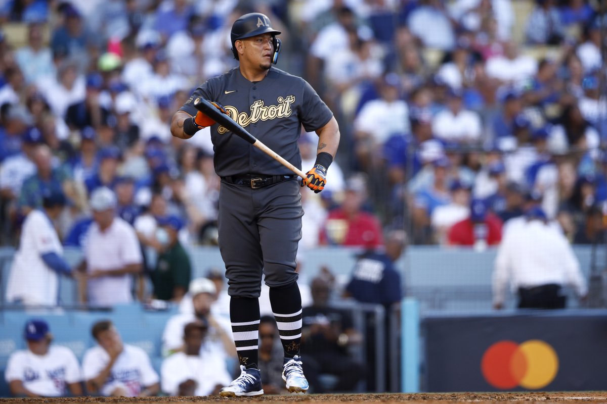 MLBVenezuela's tweet photo. ¡El Papá de los Helados! 🇻🇪

#MLBVenezuela I #AllStarGame https://t.co/xnXc1bFXmq
