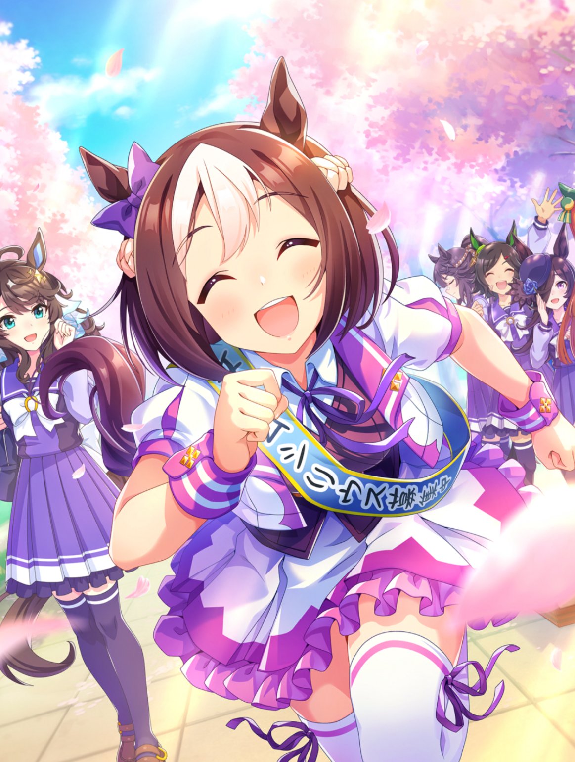 ウマ娘攻略 Gamewith 本日追加されたストーリー最終章後編の報酬ssr スペシャルウィーク のイラストには見知らぬウマ娘の姿が 来週のぱかライブtvで新ウマ娘の発表が予定されています ウマ娘 T Co K3typmx8yb Twitter