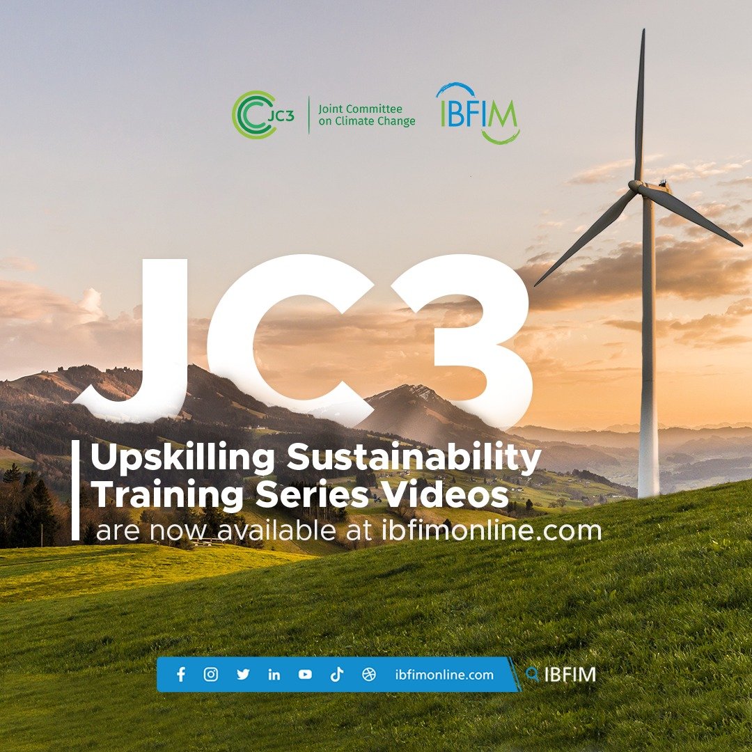 IBFIM's tweet photo. Head now to https://t.co/J3y1m09Krl to access digital materials on JC3: Upskilling Sustainability Training Series!

#ibfim #islamicfinance #jc3 #sustainability #upskilling #trainingseries https://t.co/2fcKgNCQiX