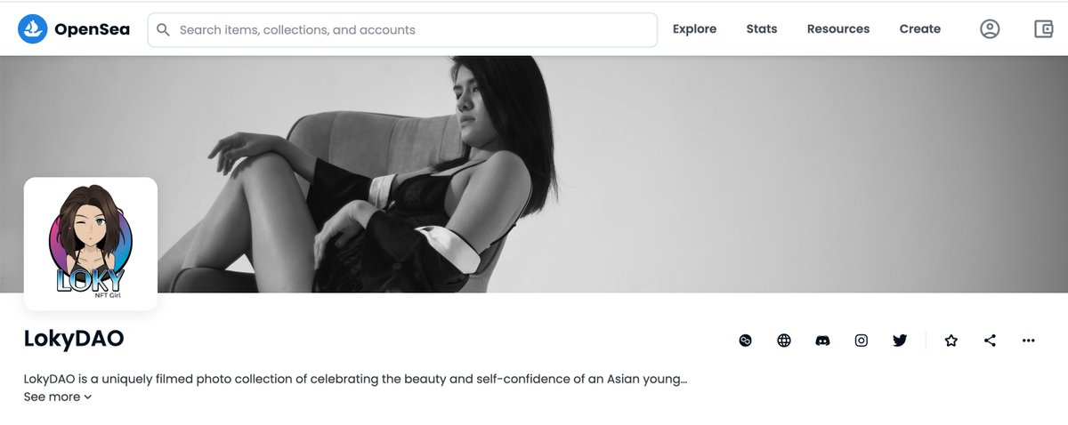 Our collections are available in OpenSea now. Let's go🚀

#OpenSeaNFT #NFTCommunity #NFT