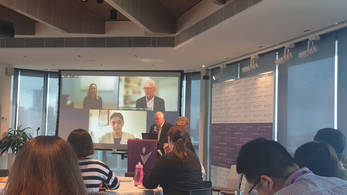 shajahansultana's tweet photo. #GeorgeTalks #BrainHealth as a global priority seminar at the George Institute for Global Health. Excited to hear from @Prof_Naismith, Prof Henry Brodaty, Prof Suvarna Alladi and Ms Audrey Lee, moderated by Prof Craig Anderson https://t.co/QHCrfnVeeE
