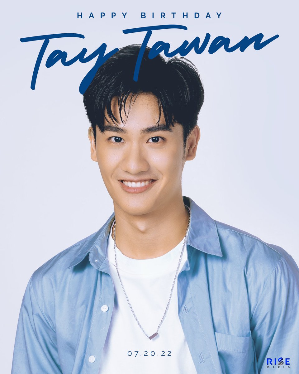 risemediaph's tweet photo. Happy birthday to our sunshine and favorite Orca, Tay Tawan Vihokratana! 🎂🎉

What is your birthday wish for Tay, Polcas? 

#TayTawan31stBirthday #Tawan_V https://t.co/ush2yWVK18