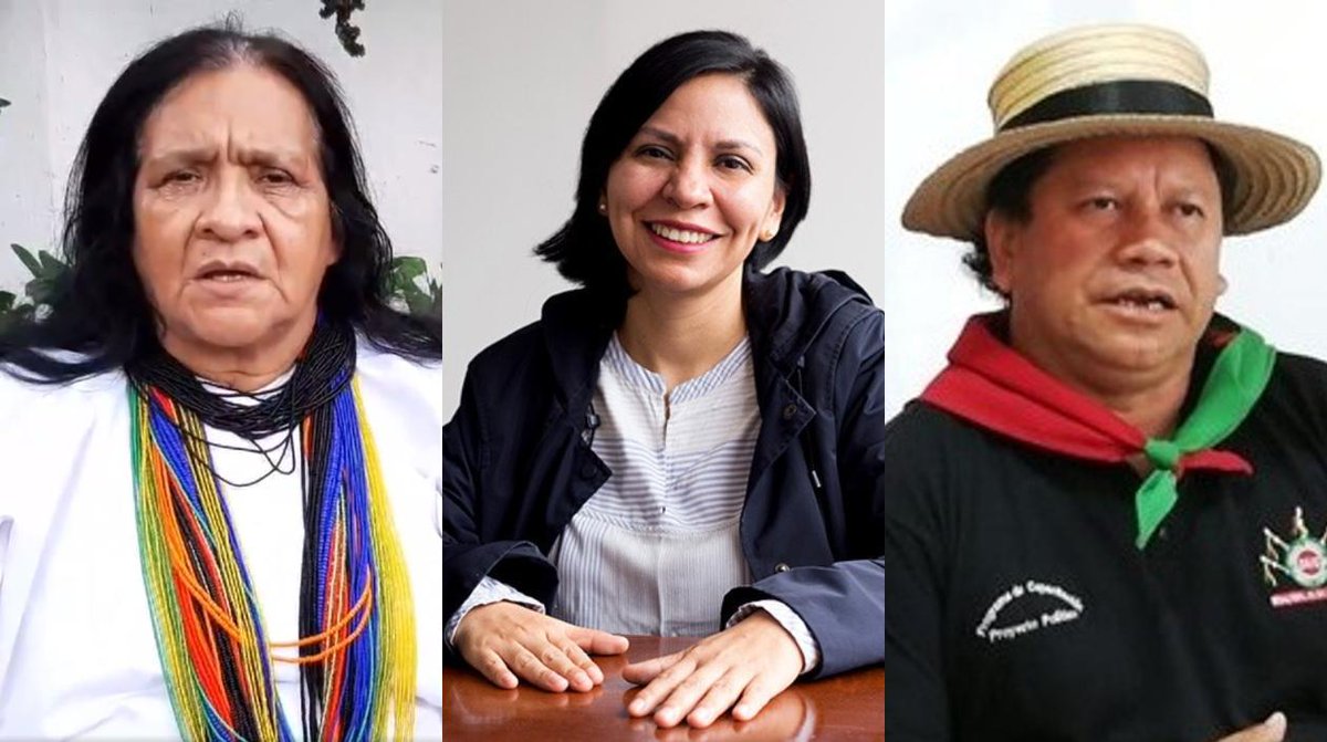 CGTCol's tweet photo. La CGT aplaude que el nuevo Gobierno Nacional de participación amplia y significativa a los pueblos indígenas.

Felicitamos a Leonor Zalabata, embajadora ante la ONU en Nueva York; a Patricia Tobón, directora de la @UnidadVictimas y Giovani Yule, a cargo de la  @URestitucion https://t.co/p6rE3zPvvC