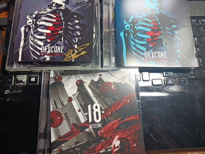 dexcoreのアルバムを揃えたぞ 