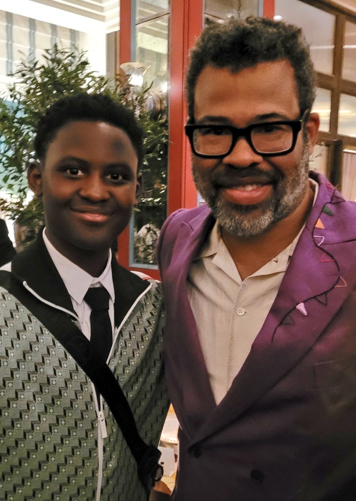 Jordan Peele is one of the best in the game. So honored to grow up with him as a mentor. Can't wait for everyone to see @nopemovie July 22 so we can discuss! Brilliant original idea, awesome directing, amazing cinematography, @_michaelabels kills it, and the acting! 👏🏿 #nopemovie