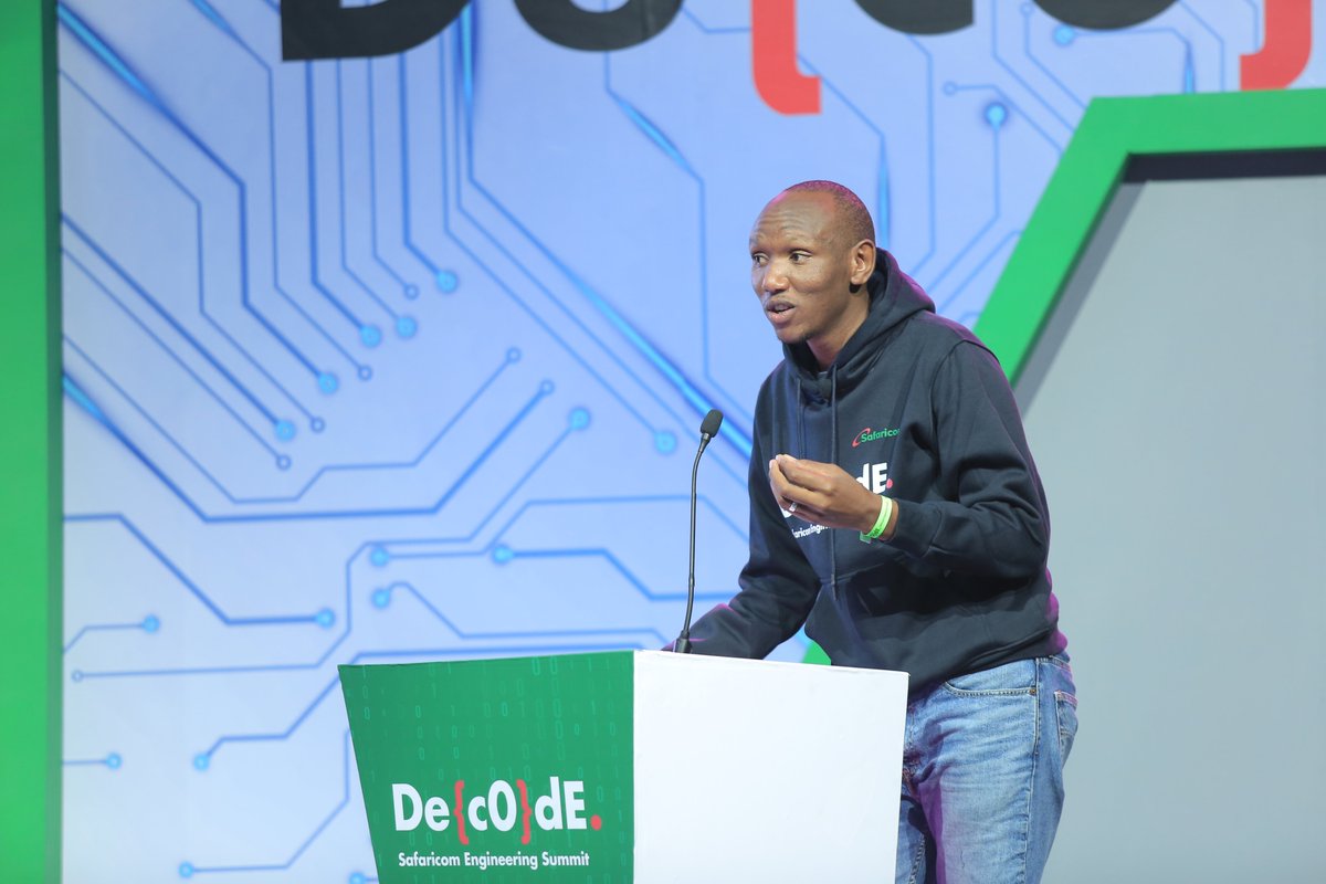 kamochu's tweet photo. Last week was a significant week in the Kenya Tech calendar, not because I had a chance to speak at the @SafaricomPLC  Engineering Summit but because the Summit marked a new chapter in our Kenyan Tech ecosystem.

#SafaricomDecode https://t.co/QnNztAGCWS