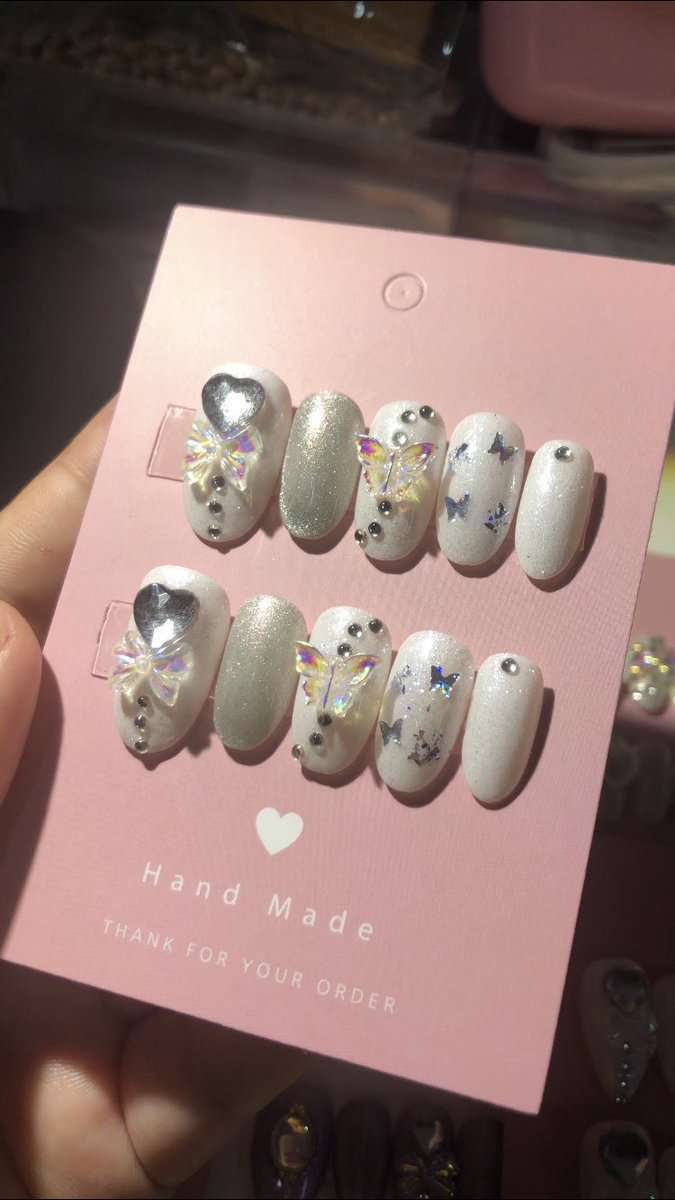nails_mumu's tweet photo. เล็บเจลแท้ พร้อมส่ง
ฟรีกาว+ตะไบ+ไม้ดันหนัง+แผ่นแอลกอฮอล์
ราคาชุดละ 150 โปรส่งฟรีเอกชน
มี Size M ค่า
สนใจชุดไหนเดมได้เลยนะคะ ส่งของวันนี้ค่าาา✨🤍 👇🏻👇🏻
#เล็บปลอม #เล็บเจล #เล็บปลอมสําเร็จรูป #เล็บเจลปลอม #ตลาดนัดnct #ตลาดนัดENHYPEN #ตลาดนัดtreasure #เล็บเจลสําเร็จรูป #เล็บ https://t.co/oSm7L82vXd