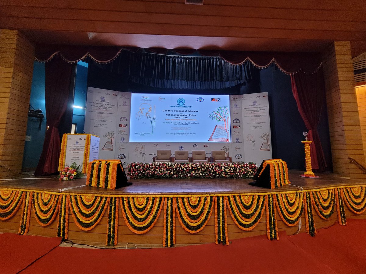 SGT UNIVERSITY tweet media