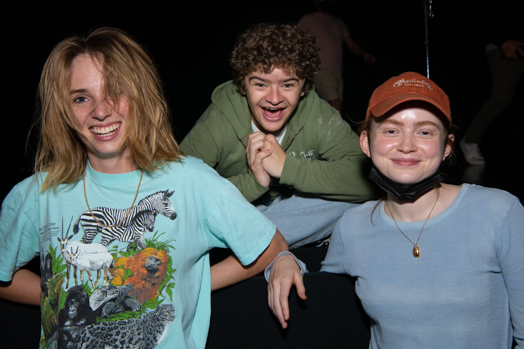 Who is going to Gaten’s first show tonight ?