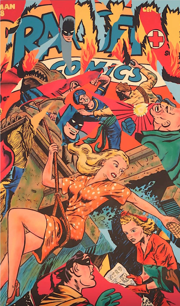 taksu's tweet photo. Pop culture and Comics into one! Your notable DC superheroes, Batman and Robin, into Fawwaz's artwork with depicting chain of events.

"The Lost Ark"
Acrylic on canvas, 152 x 91 cm

Last piece available at TAKSU Gallery, shipping worldwide.

@DCComics #Batman #DCComics #Superhero https://t.co/3YoiAxNUIQ