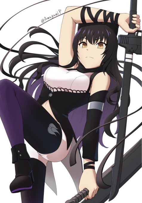 #好きなキャラ100人描く#RWBY No.29 Blake Belladonna(ブレイク・ベラドンナ) 
