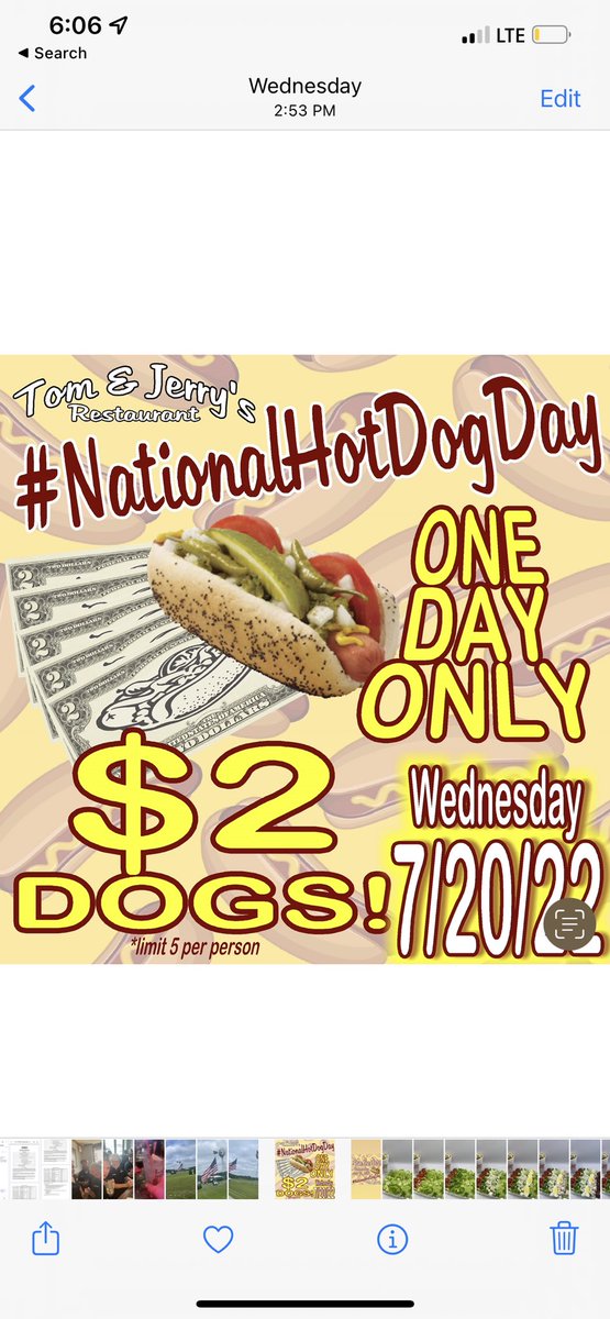 King_Of_Gyros's tweet photo. To be FRANK, it’s gunna be a great day!
🌭
🌭
🌭
#NationalHotDogDay #NationalHotDogMonth #HotDog #Yum #twodollarbill #instayum #foodstagram #yum #love #chicagostyledog #onlyinsycamore https://t.co/UGJKLJxQsG